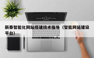 温县新泰智能化网站搭建技术指导（智能网站建设平台）